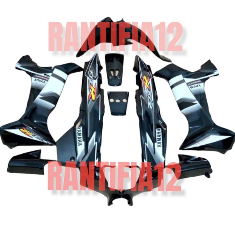 cover bodi Fizr fiz R full set bodi fizr sporty hitam