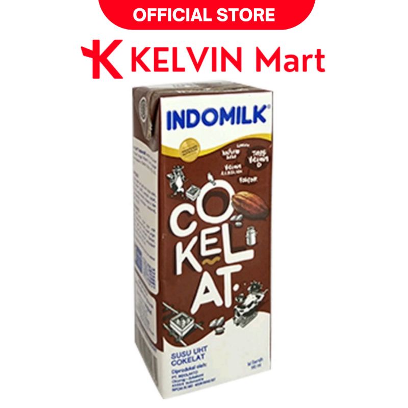 

Indomilk Susu Cair UHT Chocolate Pck 190mL | KELVIN Mart