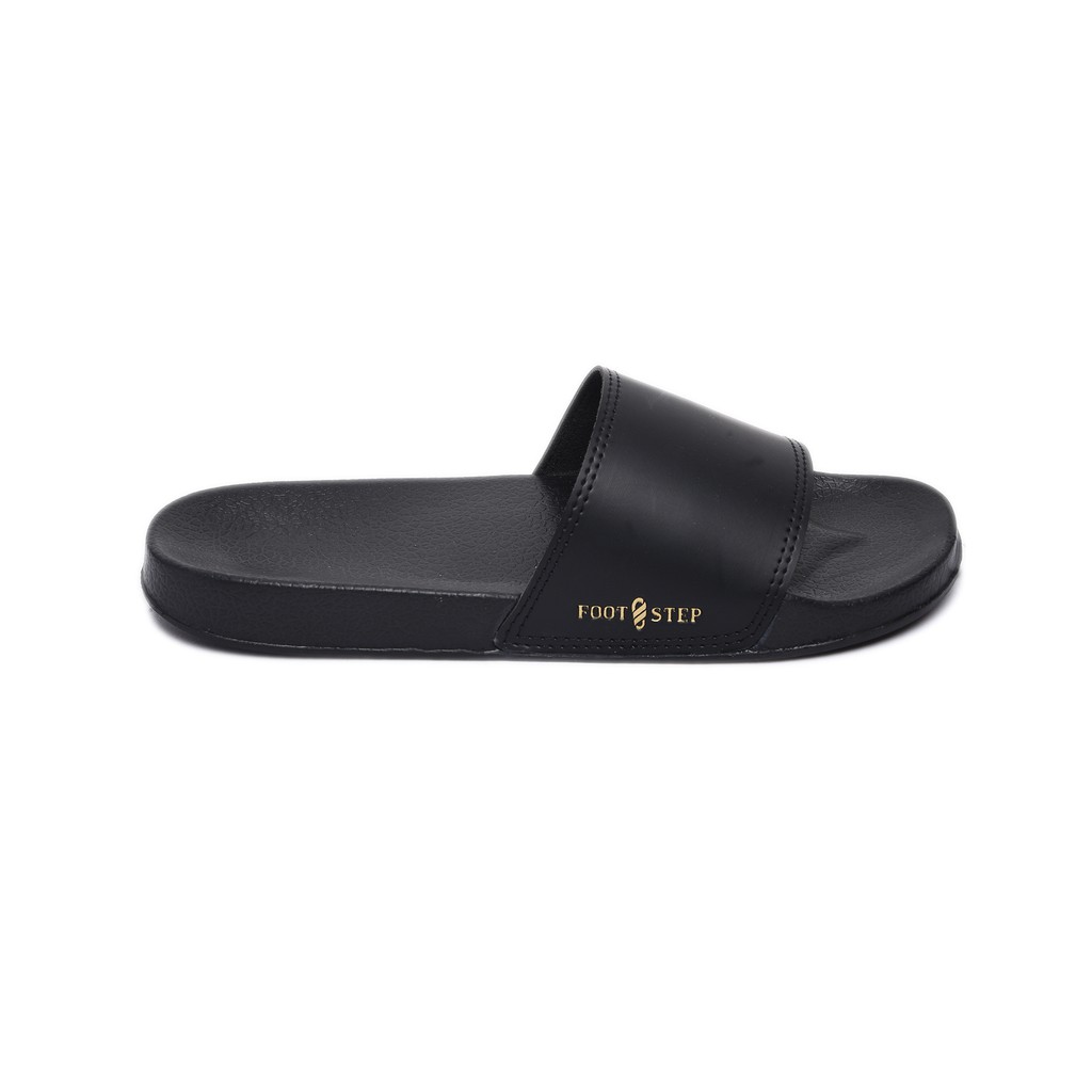 Sandal EVA Ori Ringan Slop Slide Santai Simple Pria/Men Sendal Footwear | Porto Black | FORIND FSTP