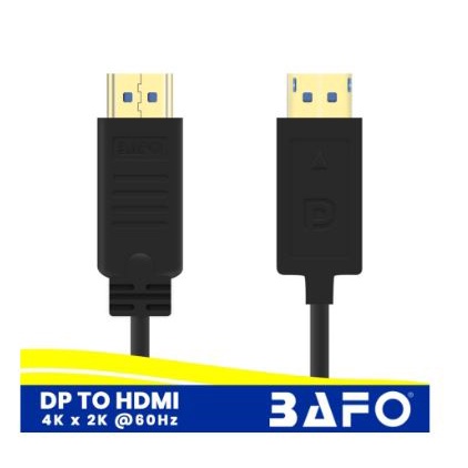 Kabel Displayport to hdtv bafo 4k 2k 1.8m Dp-hdtv-s1.8m - Display port to hdtv 1.8 meter cable