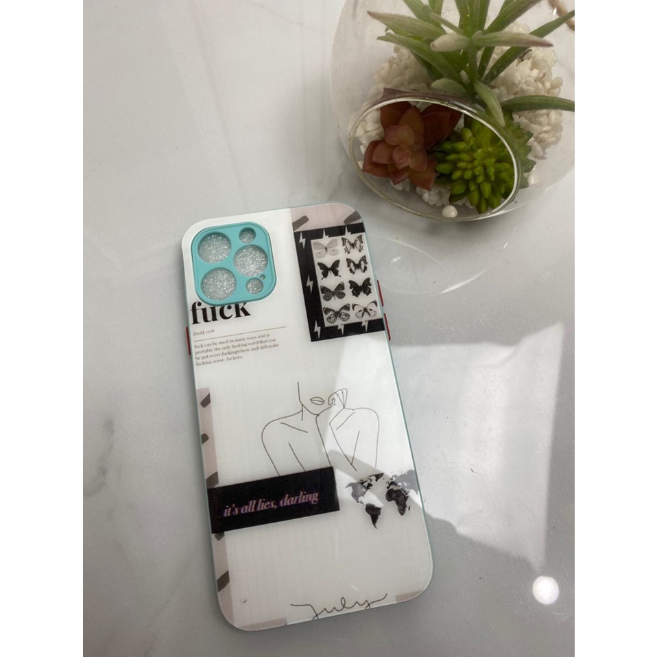 SOFT CASE HANDPHONE IPH 7+/12//12 PRO/12 PRO MAX/12 MINI/ MOTIF AESTETIC