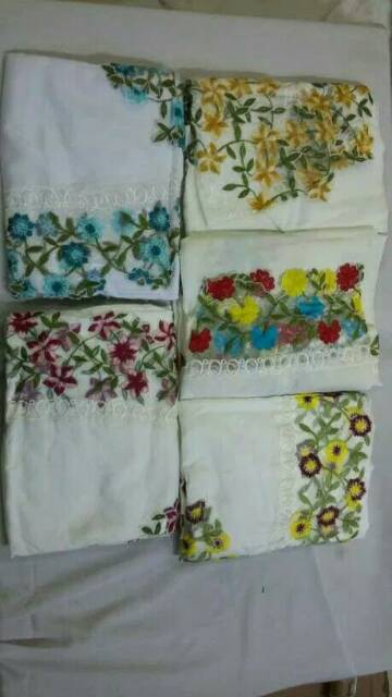 Mukena katun bordier organdy KD 02