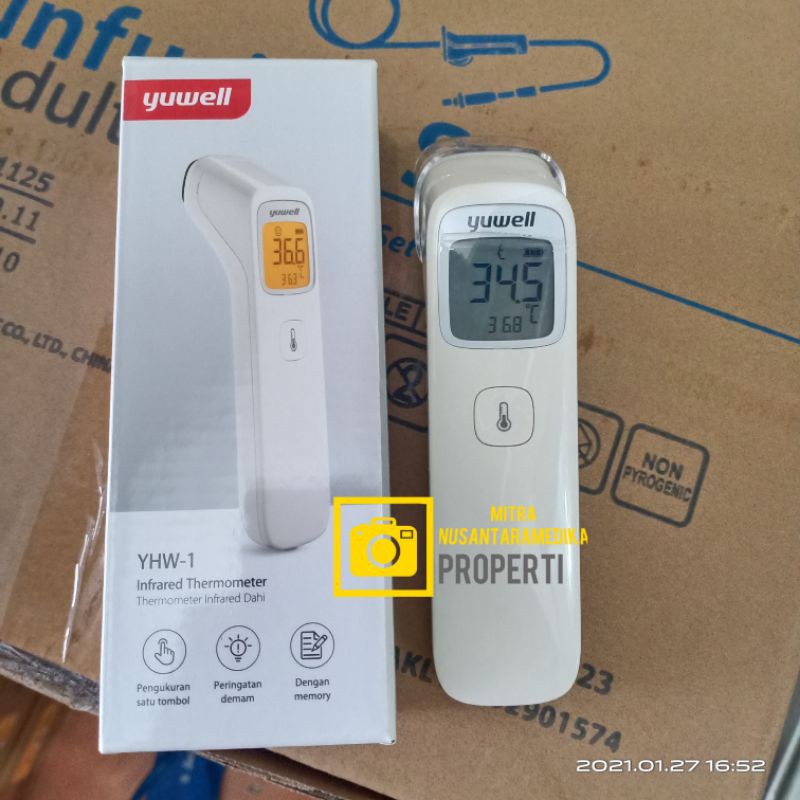 Thermometer Infrared Yuwell YWH-1 GARANSI 1THN