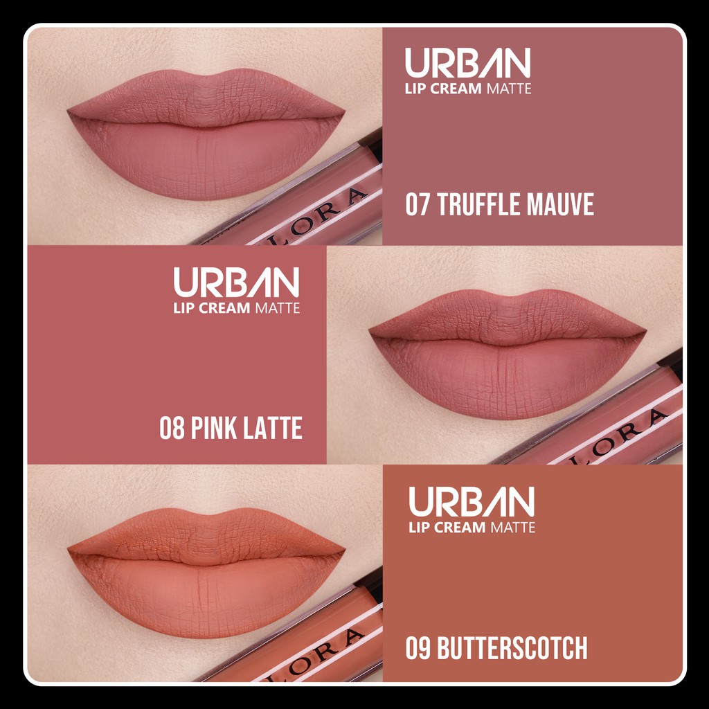 IMPLORA URBAN LIP CREAM MATTE  ORIGINAL BPOM / LIPSTICK MATTE / LIP MATTE