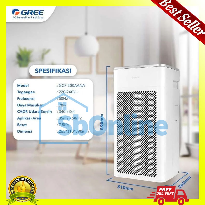 Air Purifier GREE GCF200AANA