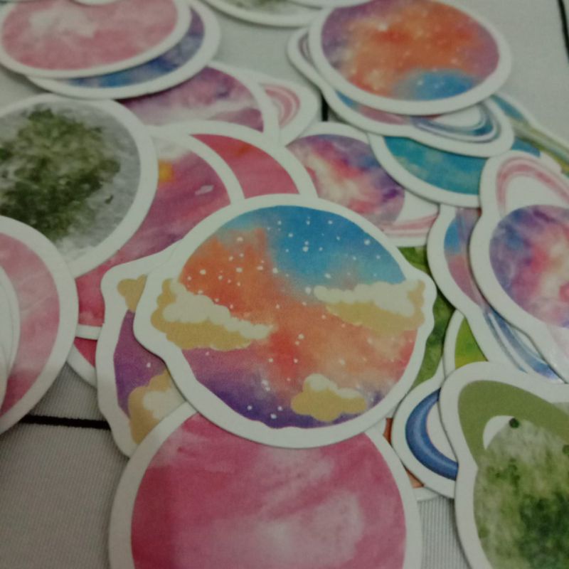

Deco sticker planet