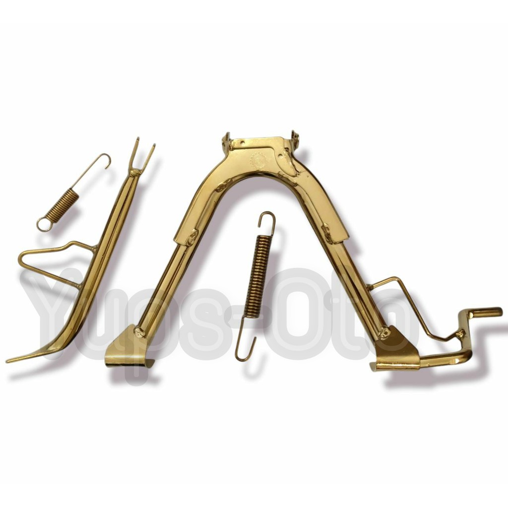 NEW PAKET STANDAR TENGAH DAN STANDAR SAMPING PLUS PER MOTOR YAMAHA MATIC RING 17 GOLD HENG THAILAND