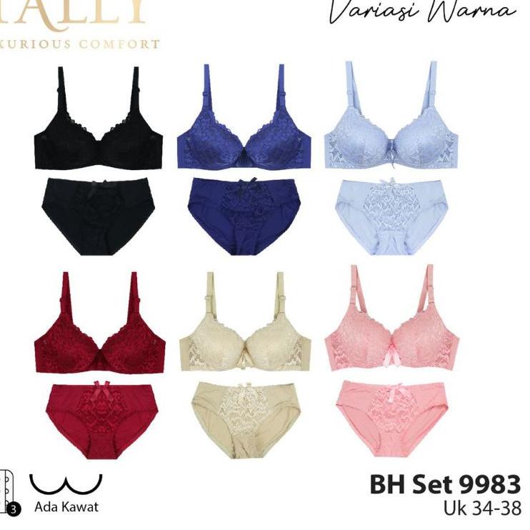 ➾ TALLY BRA SET BROKAT 9983 ➴