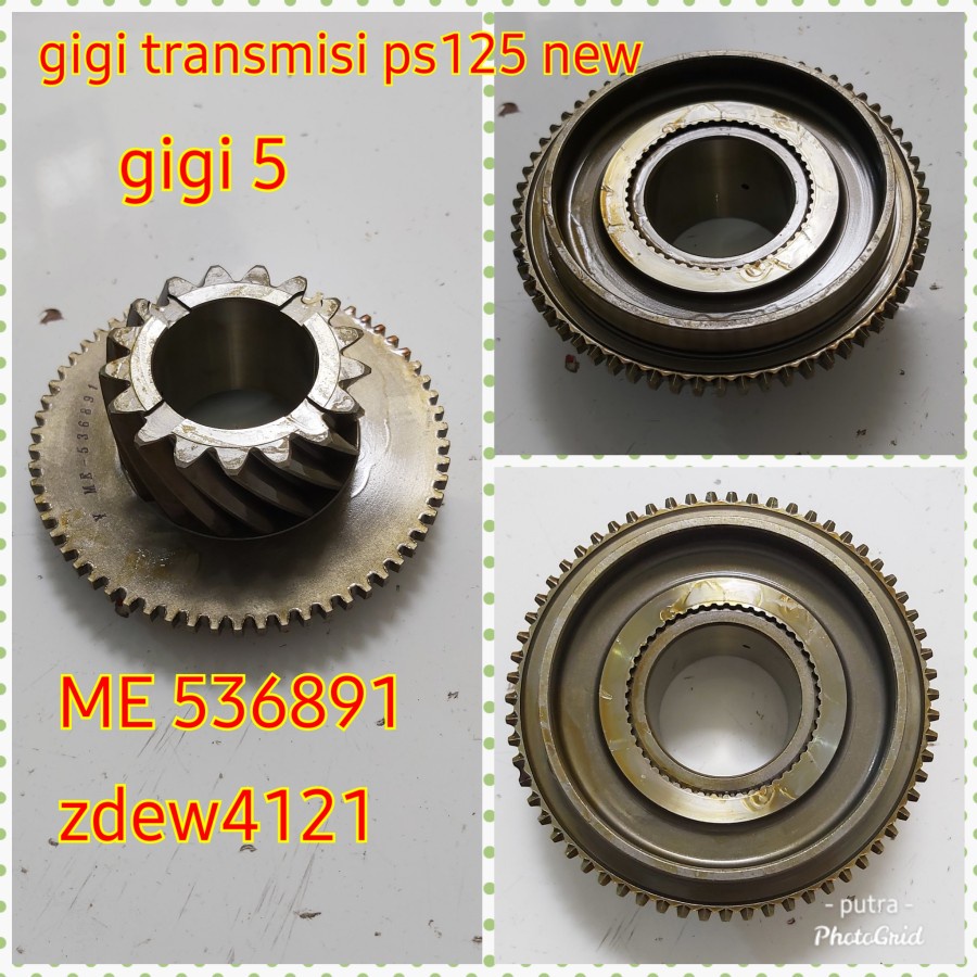 GIGI TRANSMISI GEAR TRANSMISI GIGI 5 PS125T HDX CANTER NEW PS136 OEM