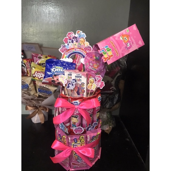 Snack tower/Snack Ulang tahun/Snack Kue Ulang tahun/Snack Tingkat