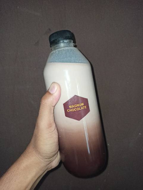 KOMUTER Minuman Botol Chocolate Taro Greentea Hazelnut Capucino Mango Strawbery Non Coffee by KOPKIN