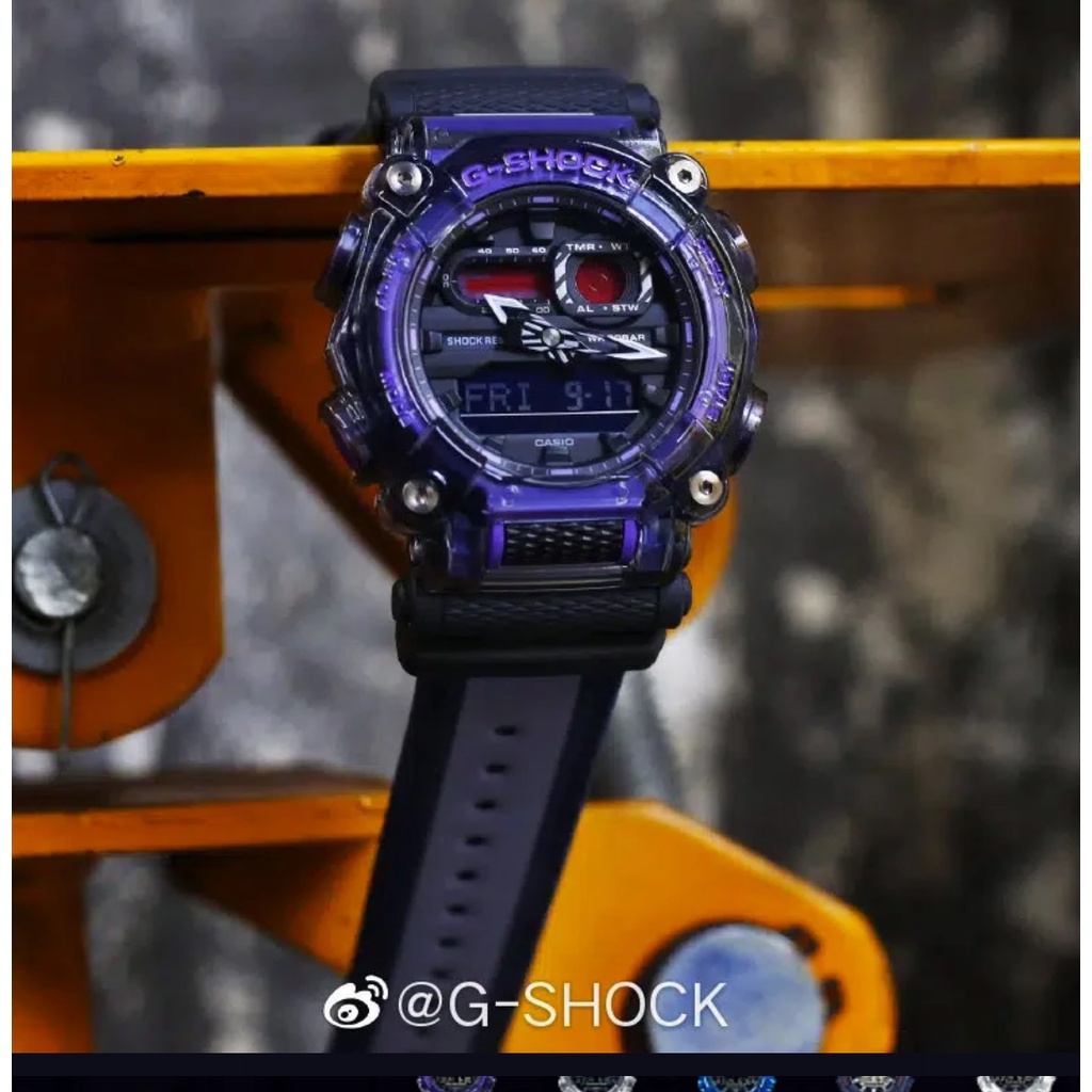 Casio G-Shock GA-900TS-6A translucent sport waterproof digital men's watch for men watches g sock