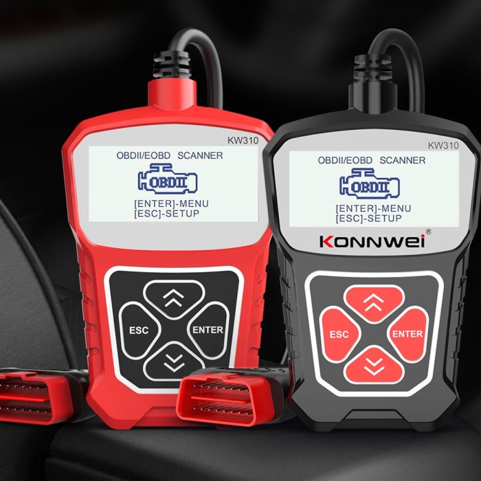 Hi Konnwei KW310 OBDII Alat Scanner Diagnostik OBD2 Untuk Mobil