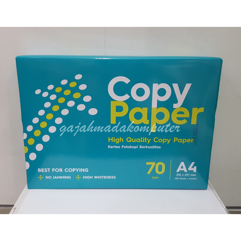 

Kertas HVS A4 70 gr 70 gsm 70gram COPY PAPER