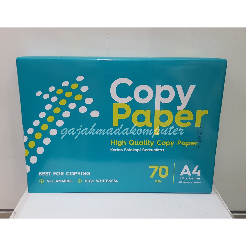 Jual Kertas Hvs A4 70 Gr 70 Gsm 70gram Copy Paper Indonesia Shopee