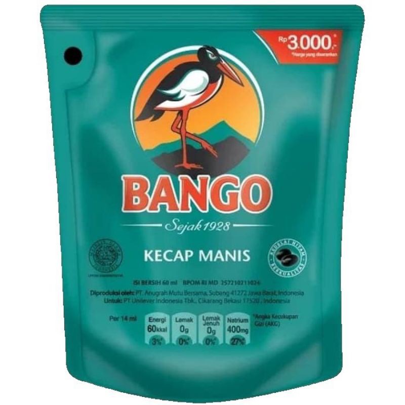 

Kecap Bango Refill 60ml