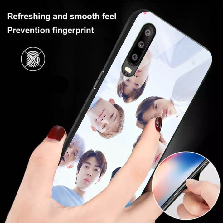 [K32] Soft Case Glass K-Pop For Oppo/Vivo/Xiaomi/Samsung/Iphone/Realme