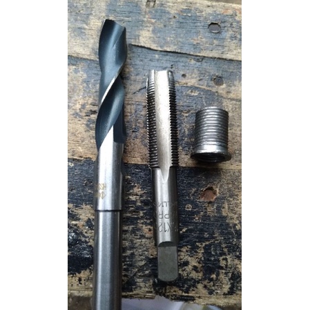 hand tap dan bos busi motor 2 tak dan mata bor yg bisa menggunakan bor tangan(barang berkwalitas pre