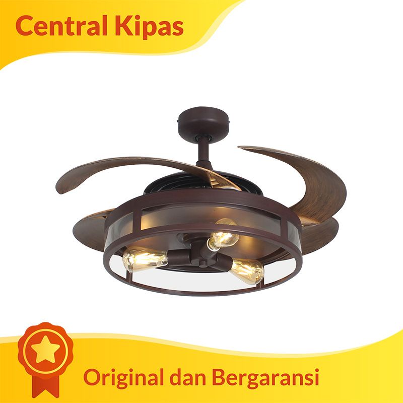 Ceiling Fan, Kipas Lampu Gantung MT Edma 48in Fanaway CLASSIC