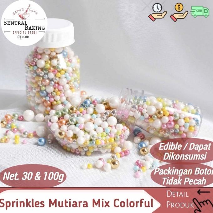 

Sprinkle Kue Mutiara Mix Colorful / Springkle Kue Springkel Kue Cake TERLARIS TERPERCAYA ORIGINAL