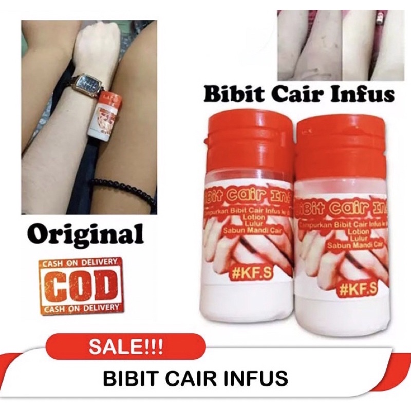 BIBIT CAIR INFUS PEMUTIH BADAN ORIGINAL