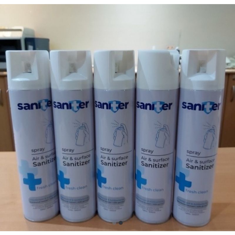 HANDSANITIZER SANITER  SPRAY 400 ML