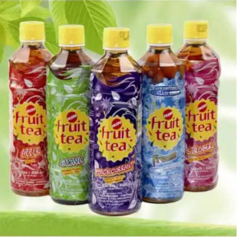 

fruit tea botol 500ml / 350ml