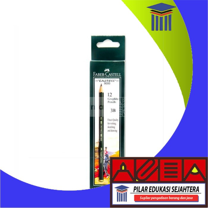 

PENCIL / PENSIL 3B FABER CASTELL (1 PACK) MURAH