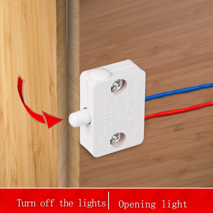 Switch Lampu Lemari Closet Wardrobe Light Automatic Switch YGKG1