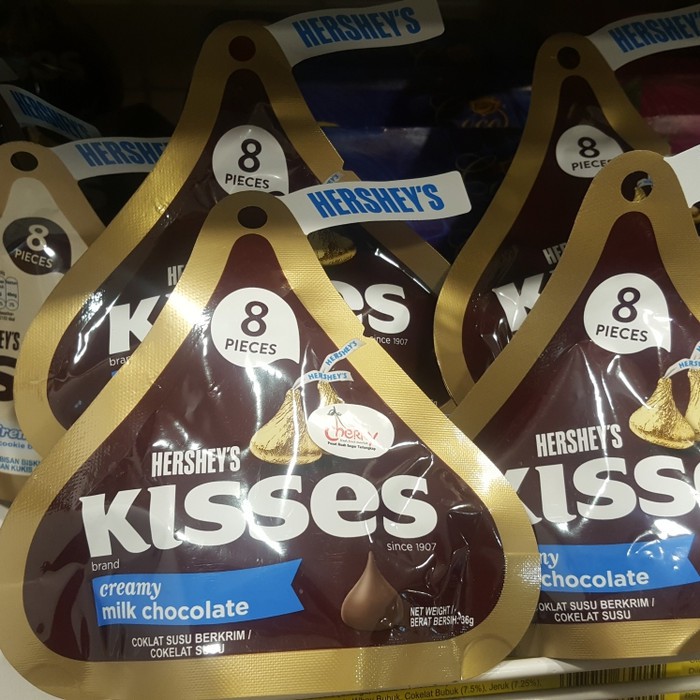 HERSHEY S KISSES  CREAMY MILK CHOCO 36 GR COKELAT COKLAT  