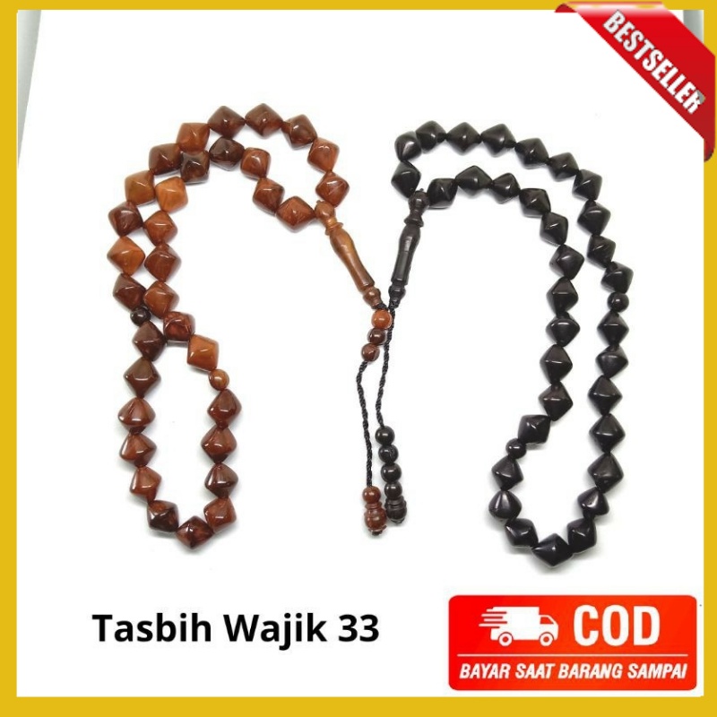 COD Tasbih Kaukah Bulat 33 Butir Tasbeh Kayu Kaoka Kaokah Koka Kauka Asli By Kokka Official