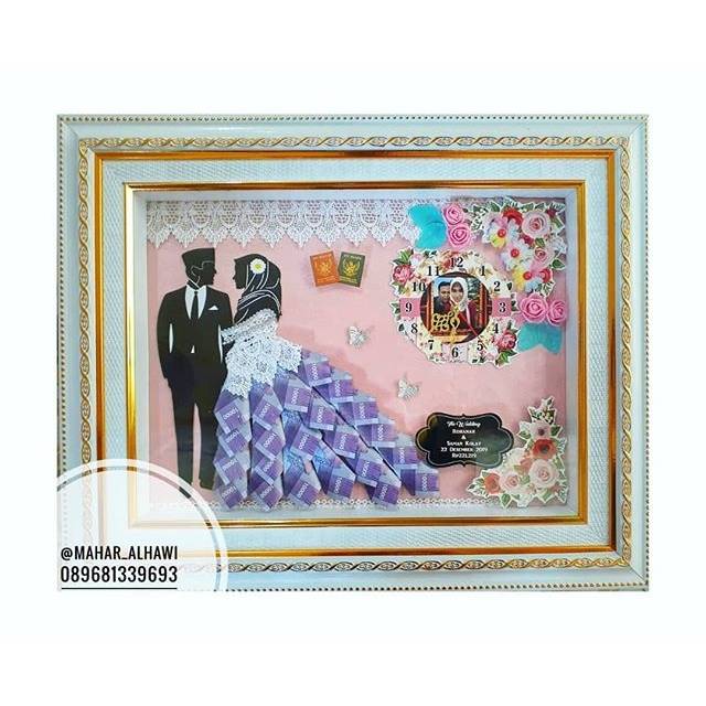 Mahar Siluet Pengantin Bekasi / Mahar Jam