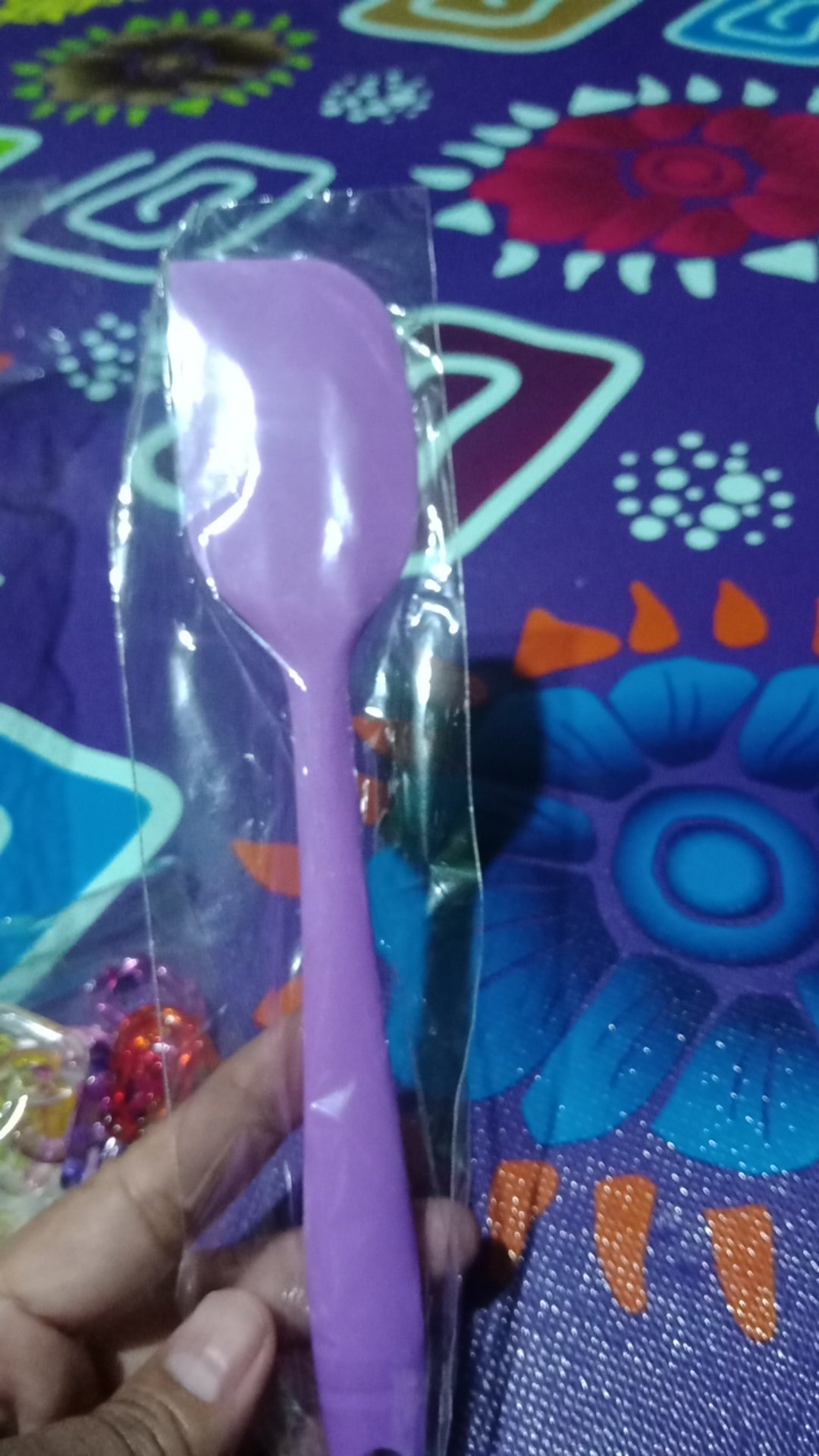 Kitchen Silicone Cream Butter Cake Spatula Scraper Brush Mixer Cake Baking Tool