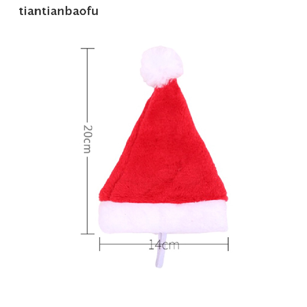 Topi santa Natal Untuk Anjing / Kucing Peliharaan