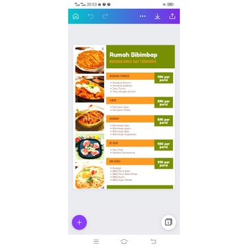 

DAFTAR MENU MAKANAN BOLAK BALIK+LAMINATING