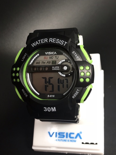 Visica watch sporty digital water resistent kode 616