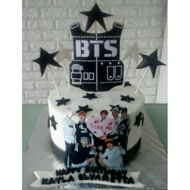 

BTS cake / kue ulang tahun enak / tart promo / birthday cake