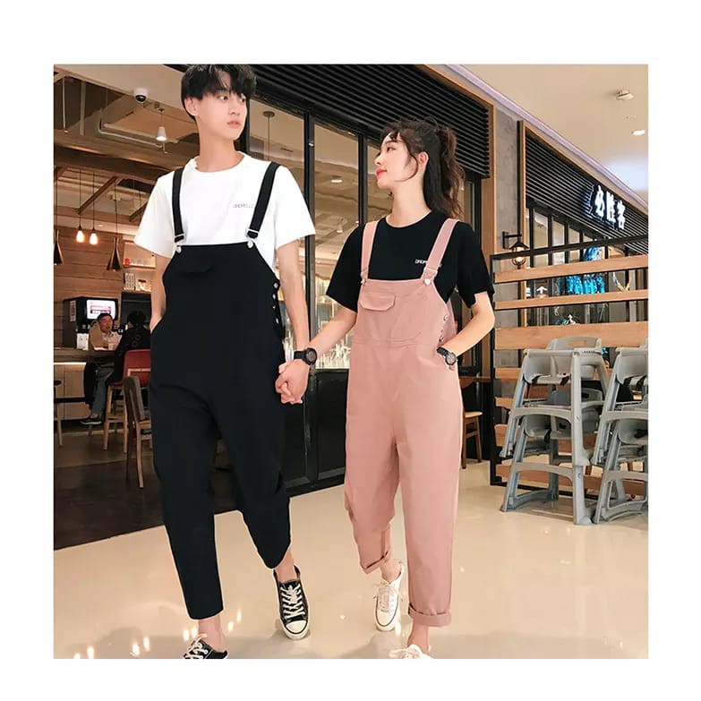 overall wanita  overall kekinian  baju overall  unisex