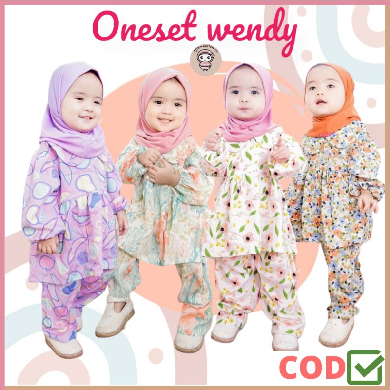 Afsheenastore One Set Wendy Set Hijab By CelyCely