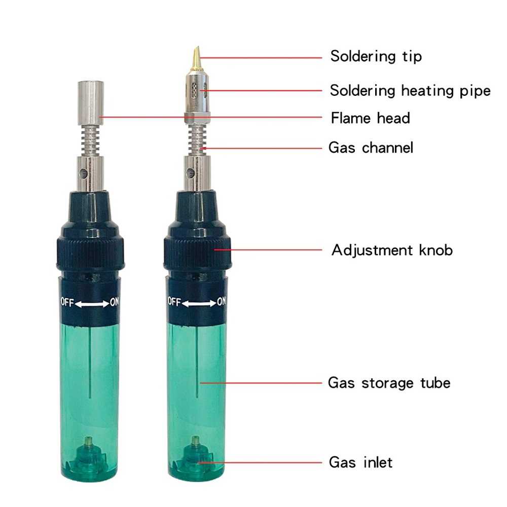 Solder Gas Butane Portable Mini Tanpa Listrik Tanpa Kabel Portabel Praktis Alat Las Mini Welding