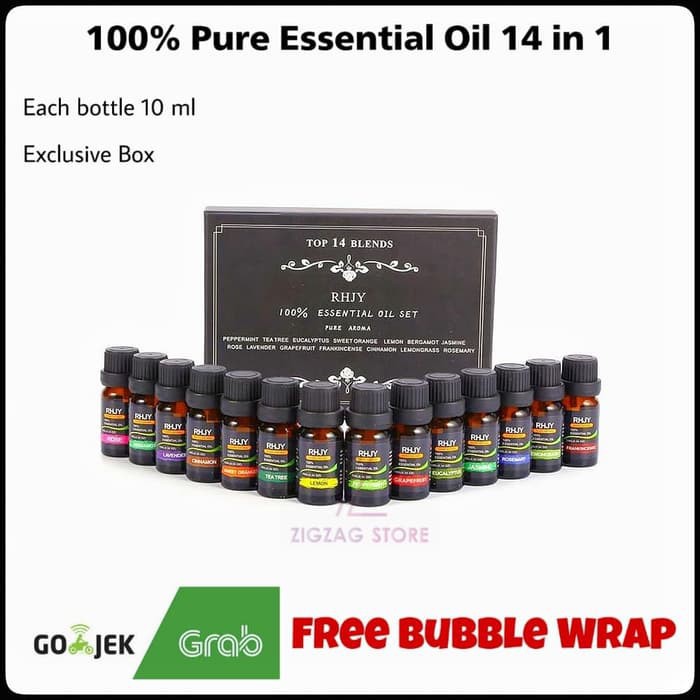 MINYAK AROMATHERAPY /ESSENTIAL OIL 14X 10ML