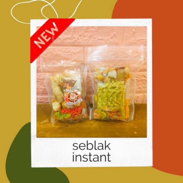 

Seblak instan / seblak frozen /