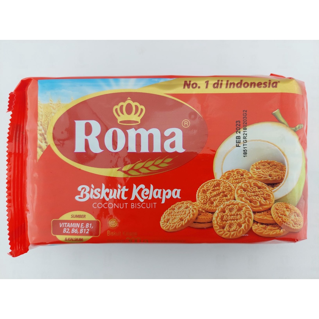 

Roma Biskuit Kelapa 300 gr / Roti Roma Kelapa / Roma Kelapa Murah / Roma Kelapa Promo