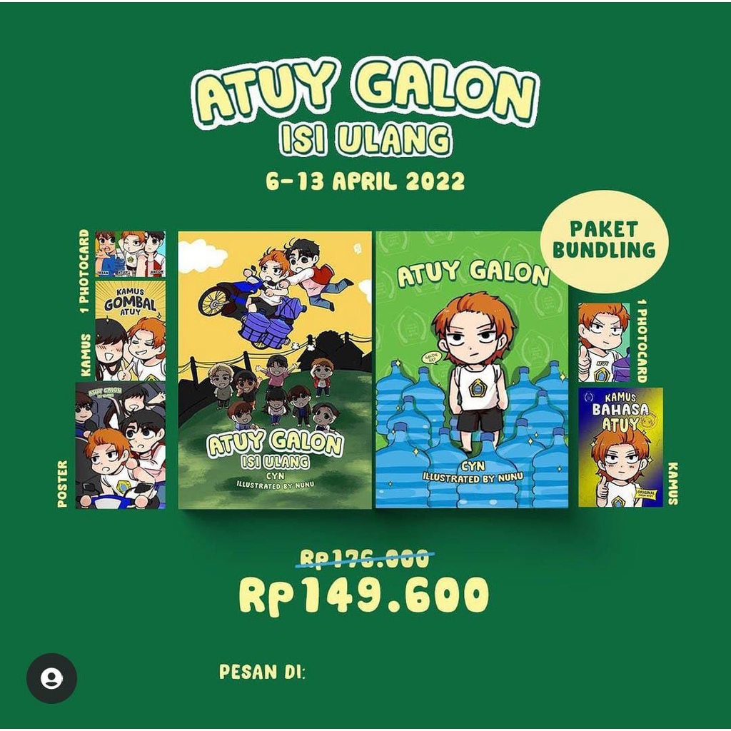 Komik Atuy Galon Isi Ulang -  Atuy Galon By Cyn & nnnnnbit