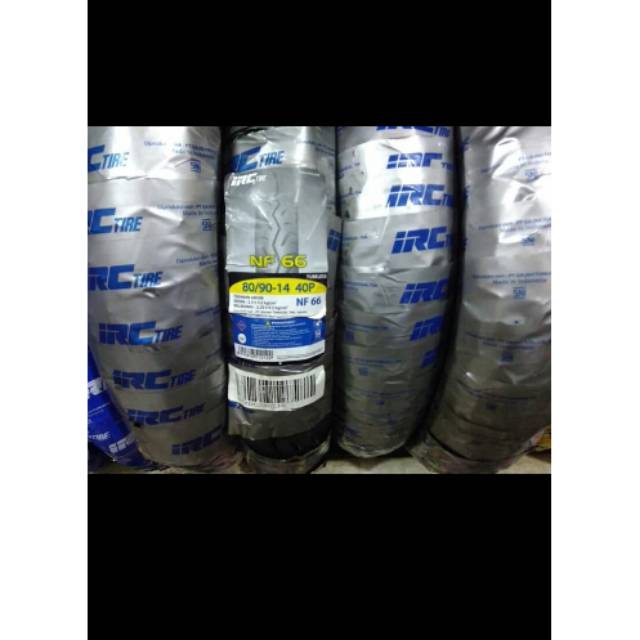 BAN LUAR IRC 80/90-14 TUBELESS