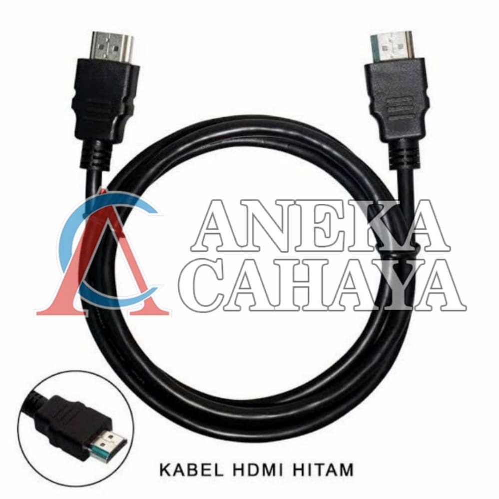 Kabel HDMI To HDMI 1,5 Meter Hitam Full HD 1080P