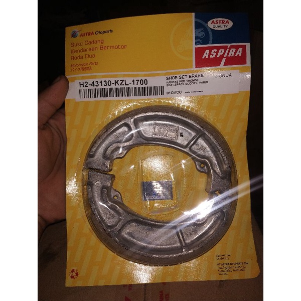 Kampas rem Aspira beat,vario,scoopy,vario 125,vario 150