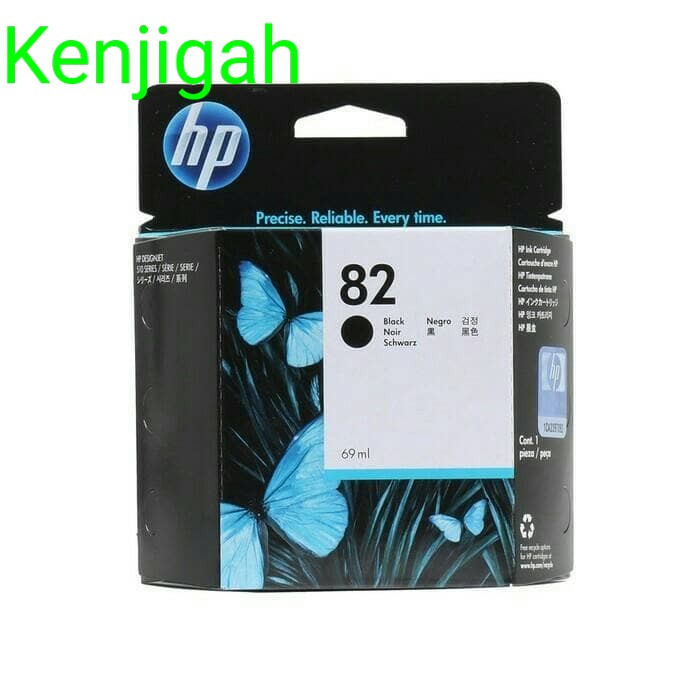 tinta hp 82 black original