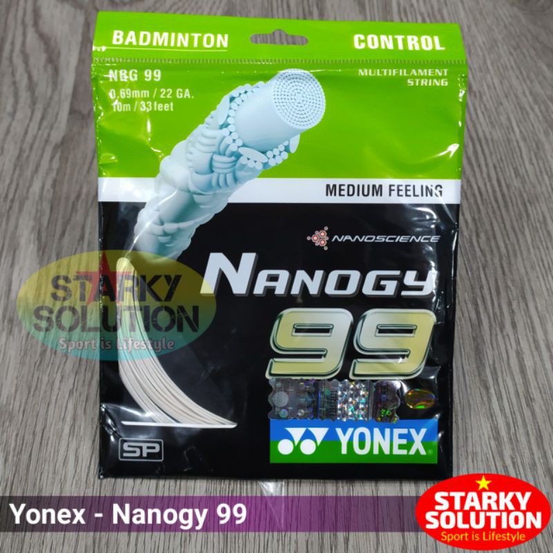 Senar Bulutangkis Yonex Nanogy 99 NBG99 NBG 99 SP Original