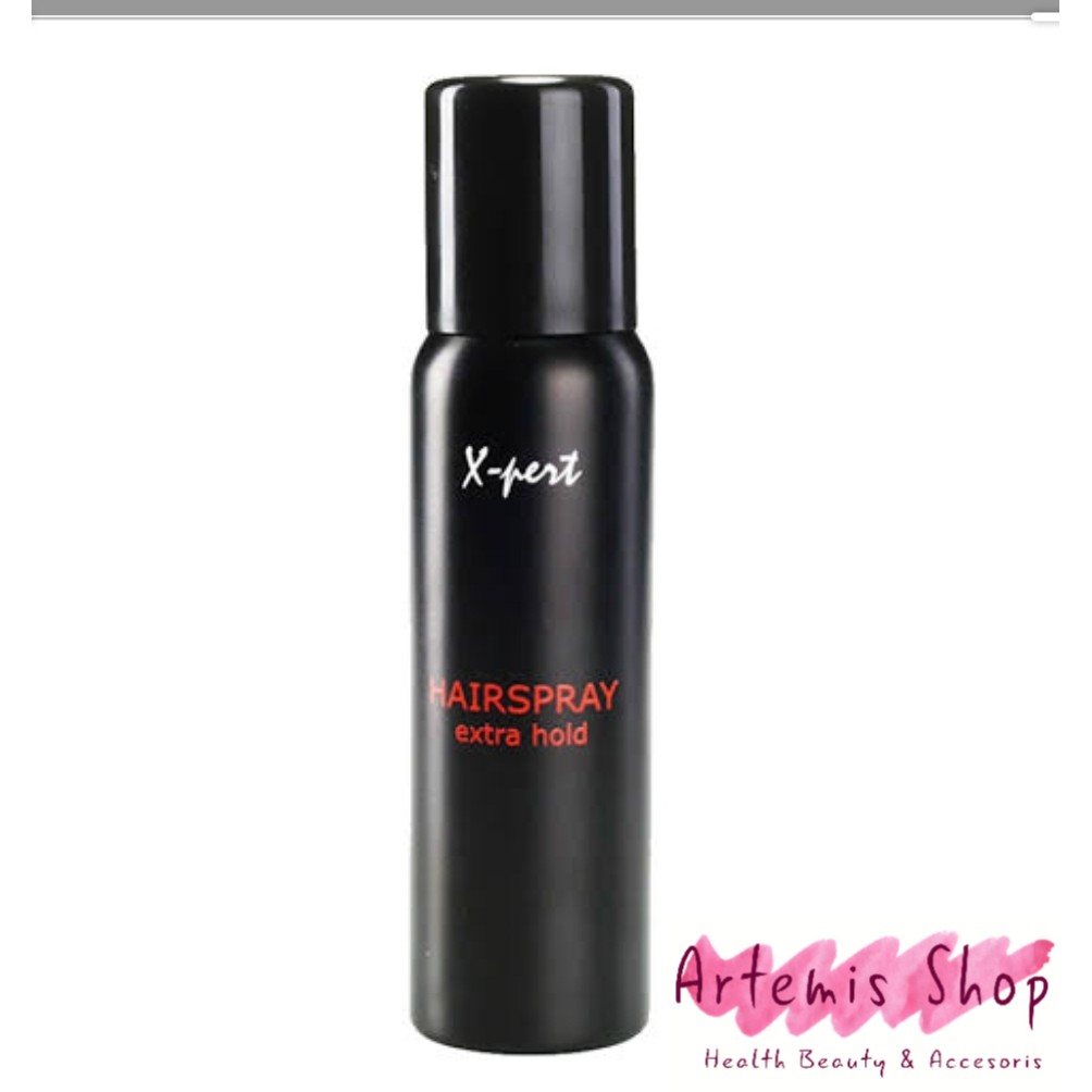 X-PERT / xpert Hair Spray Aerosol 100ML Spray Rambut Kaleng EXTRA HOLD / BRUSH OUT